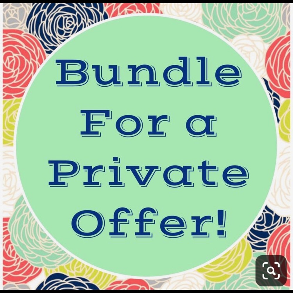 BUNDLE FOR A PRIVATE OFFER TODAY